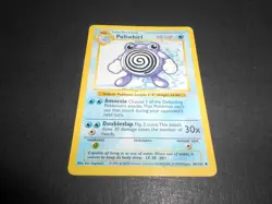 POKEMON CARD BASE SET 1999 - POLIWHIRL 38/102 (NON-HOLO) - SHADOWLESS - Image 1