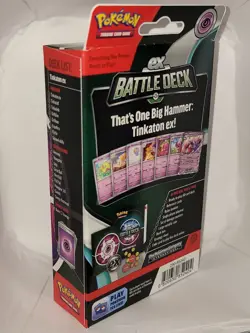Pokemon TCG Tinkaton EX Battle Deck - 60 Cards [Sealed] - Image 3