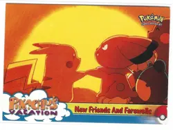 New Friends And Farewells 59 Pikachu's Vacation Topps Pokemon Card - Image 1