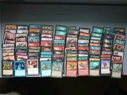 100 Exodus. MTG Cards Only Lot. Old Vintage. EXO1 Inc Culling The Weak,Forbid - Image 1