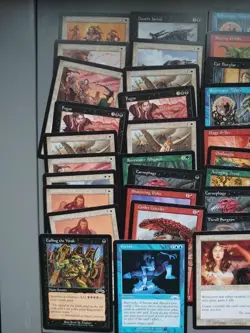 100 Exodus. MTG Cards Only Lot. Old Vintage. EXO1 Inc Culling The Weak,Forbid - Image 3
