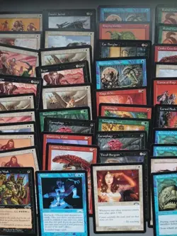 100 Exodus. MTG Cards Only Lot. Old Vintage. EXO1 Inc Culling The Weak,Forbid - Image 4