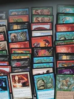 100 Exodus. MTG Cards Only Lot. Old Vintage. EXO1 Inc Culling The Weak,Forbid - Image 5
