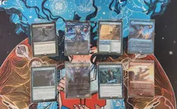 Omniscience, Kindred Domince & Discovery, Talion, the Kindly Lord Foil. 8 Lot - Image 1