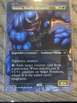 Venom, Deadly Devourer (Borderless) Marvel's Spider-Man: Eternal-Legal Regular - Image 1