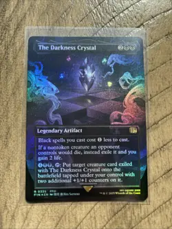 The Darkness Crystal (Borderless) Final Fantasy Foil - Image 1
