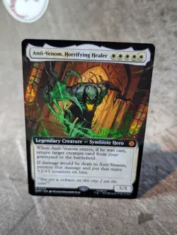 MTG, Anti-Venom, Horrifying Healer (#244) Spider-Man, Non-Foil, NM Extended Art - Image 1