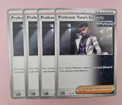 Professor Turo’s Scenario 171/182 Paradox Rift X4 NM Pokemon TCG - Image 1