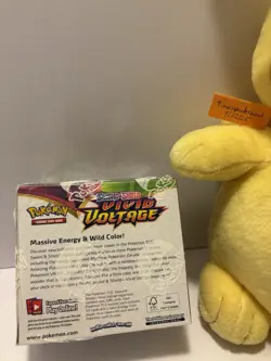 Pokemon Sword and Shield Vivid Voltage Booster Box Factory Sealed! Plush not Inc 820650827495 - Image 5