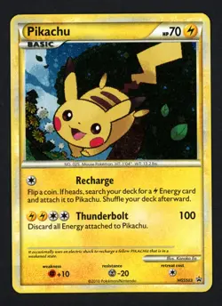 Pikachu HGSS03 HGSS Black Star Promo Pokemon TCG - Image 1