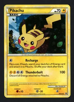 Pikachu HGSS03 HGSS Black Star Promo Pokemon TCG - Image 1