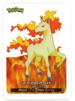 RAPIDASH #078 LAMINCARD COLECCION POKEMON LAMINCARDS 2005 EDIBAS (USADA) - Image 1