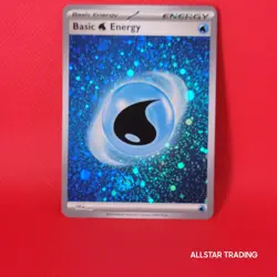 Basic Water Energy 003 Pokemon Scarlet & Violet Cosmos Holo SV Pokemon TCG - Image 2