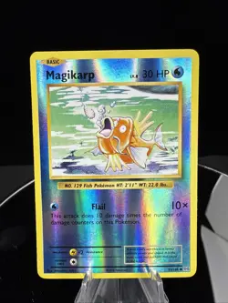 Pokemon Magikarp 33/108 Reverse Holo 2016 XY Evolutions - Image 1