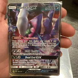Pokemon Shining Legends Shiny Darkrai GX Collection MINT HARD TO FIND + BONUS!!! - Image 1