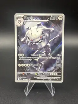 Steelix Illustration Rare 150/132 Pokemon Mega Evolution English - Image 1
