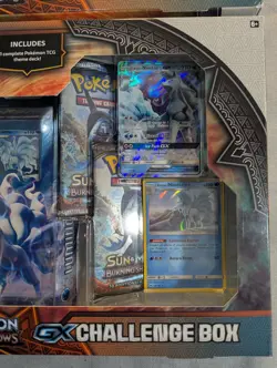 Pokemon Sun and Moon Burning Shadows GX Challenge Box - Lycanroc & Ninetales Set - Image 5