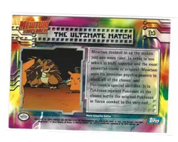 1997 Topps Pokemon Mewtwo Strikes Back The Ultimate Match #34 - Image 2