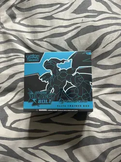 Pokemon Center Exclusive Black Bolt Elite Trainer Box ETB English Sealed - Image 1