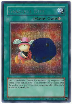 Yu-Gi-Oh! Graceful Dice Secret Rare EDS-002 Eternal Duelist Soul Promo NM - Image 1