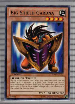 Big Shield Gardna - BP02-EN032 - Mosaic Rare - 1st Edition - Image 1