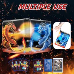 Trading Card Binder for TCG Cards, 9-Pocket Portable Card Storm-900cards 01 - Image 4