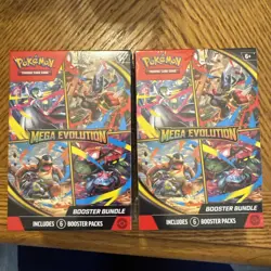 Pokemon TCG Mega Evolution Booster Bundle Box Trading Card NEW SEALED! Hand - Image 1