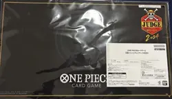 One Piece Card Game Official Playmat JUDGE 2024 Japanese NEW DHL - Image 1