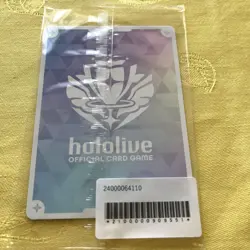 Hololive Trading Card Sakahato Kloe HBD24016 PR Holo Unopened Sleeve - Image 2