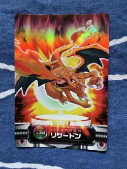 Charizard 003 Zukan Carddass Advanced Generation E-V Pokemon Card Japanese - Image 2