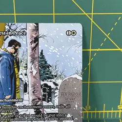 MTG - Rest in Peace - Borderless - MAR 0006 - Spider-Man - Mythic Peter Parker - Image 4