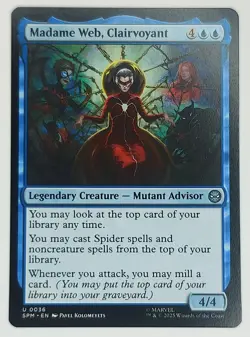 2025 MTG Marvel's Spider-Man/ Madame Web, Clairvoyant U 0036 [Regular] - Image 1