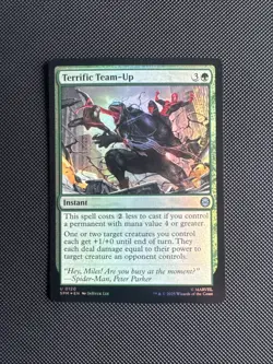 Terrific Team-Up 0120 Uncommon Foil Spider-Man MTG - Image 1