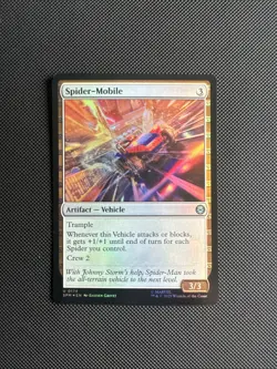 Spider-Mobile 0174 Uncommon Foil Spider-Man MTG - Image 1