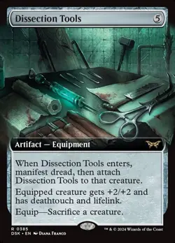🧙 Dissection Tools R 0385 Borderless DSK Duskmourn House Of Horror MTG - Image 1