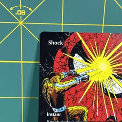 Shock (Borderless) 0027 (M) MTG Marvel's Spider-Man Mythic Non-Foil Regular - Image 3