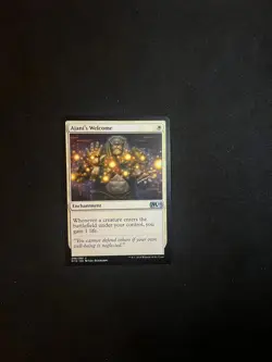 Ajani's Welcome #6 (NM) [Core Set 2019] Magic MTG Cards - Image 1