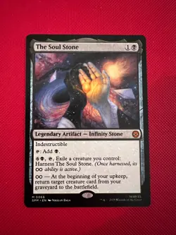 MTG - The Soul Stone - Marvel's Spider-Man - Regular, Non-Foil, NM - M 0066 - Image 1