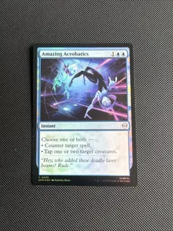 Amazing Acrobatics 0025 Common Foil Spider-Man MTG - Image 1