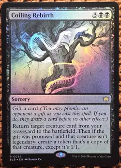 ✨Coiling Rebirth✨ MTG | Bloomburrow | Foil | NM/M | R 0086 - Image 1