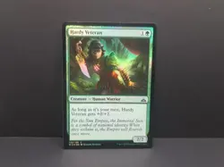Hardy Veteran Rivals of Ixalan Foil MTG - Image 1