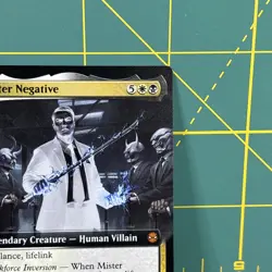 Mister Negative (Extended Art) 0274 (M) MTG Marvel's Spider-Man (SPM) Mythic New - Image 4