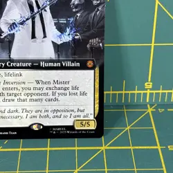 Mister Negative (Extended Art) 0274 (M) MTG Marvel's Spider-Man (SPM) Mythic New - Image 5