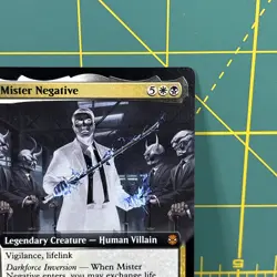 Mister Negative (Extended Art) 0274 (M) MTG Marvel's Spider-Man (SPM) Mythic New - Image 4