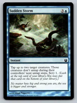 MTG Sudden Storm Regular - Image 1
