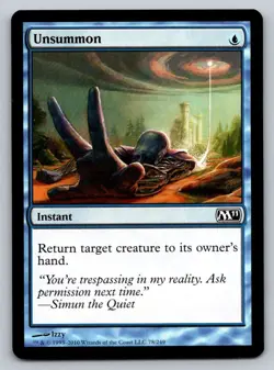 MTG Unsummon (M11) Regular - Image 1