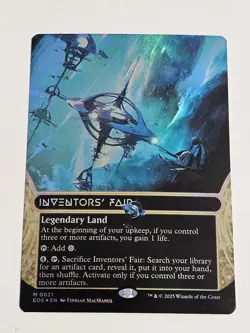 MTG English Inventors' Fair 0021 Borderless NM Foil Stellar Sights - Image 1