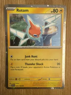 Rotom - 070/198 - Cosmos Holo NM, English Pokemon Scarlet & Violet Singles - Image 1
