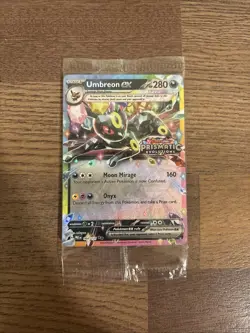 Pokemon Umbreon Ex Prismatic Evolutions Stamp 060/131 Sealed Surprise Box Promo - Image 1