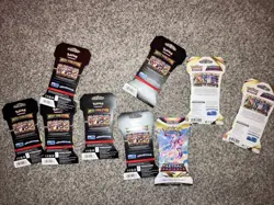Pokemon TCG Mega Evolution Booster Packs /astral Radiance Sealed 9 Lot - Image 5